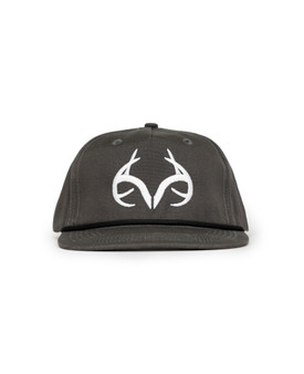 Lost Hat Co. Antler Logo Embroidery Realtree Rope Hat front