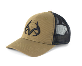 Realtree Antler Logo Green Mesh Back Hat - side