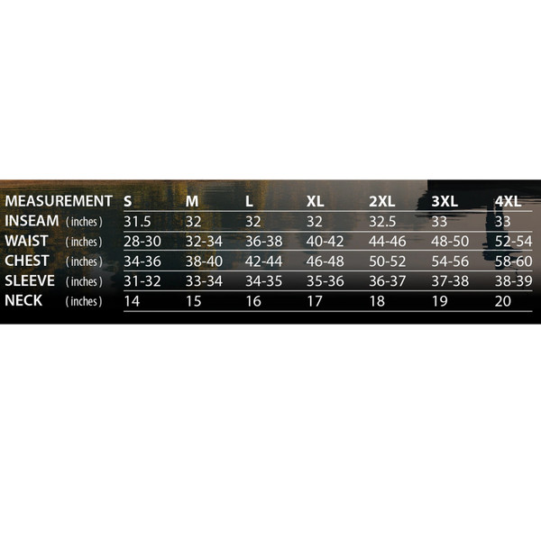 RO530_Size Chart