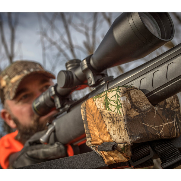 Realtree Edge Camo Gun Rest on Stand